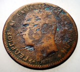 1.670 GRECIA GEORGE I 10 LEPTA 1878 K, Europa, Cupru (arama)