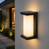 Aplica Tanor LED 18W IP54, negru, Erste