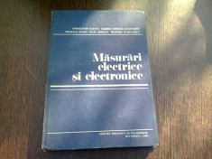 MASURARI ELECTRICE SI ELECTRONICE-CONSTANTIN ILIESCU SI ALTII foto