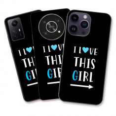 Husa Samsung Galaxy S9 Plus Silicon Gel Tpu Model Cupluri I love This Girl