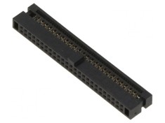 Female DIL Ribbon Cable Connector 25 Pos. foto