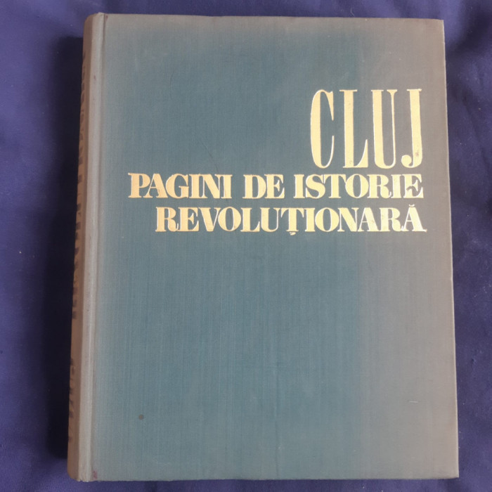 Cluj. Pagini de Istorie Revoluționară 1848 - 1971 ( oameni, fapte, locuri )