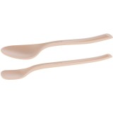 LOVI Set of Spoons linguriță Nude 2 buc