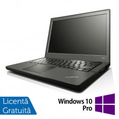 Laptop Refurbished LENOVO Thinkpad x240, Intel Core i7-4600U 2.10GHz, 8GB DDR3, 240GB SSD, 12.5 Inch, Webcam + Windows 10 Pro NewTechnology Media foto