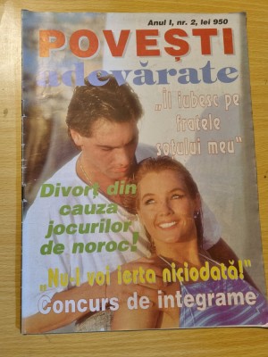 revista povesti adevarate anul 1 , nr. 2 foto