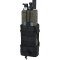 Pouch Radio Open Top 8Fields Negru