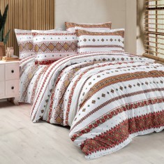 Lenjerie de pat 100% BUMBAC king size (ARHAIC4)