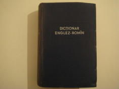 Dictionar englez-roman Editura Stiintifica 1958 foto