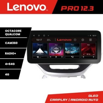 Navigatie Jeep Cherokee 2014-2019 Manual K-248 Lenovo PRO 4+64 12.3 inch qled android 4G DSP gps internet 32 CarStore Technology foto