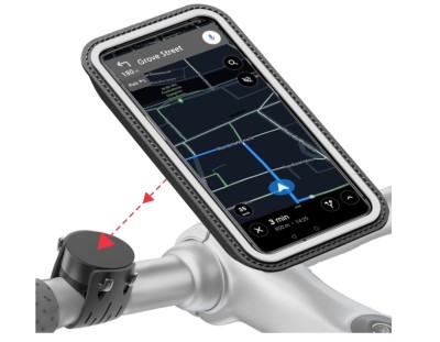 Suport magnetic de telefon pentru biciclete, impermeabil, Marime 2XL, pana la 17.2 cm (6.77 ) - RESIGILAT foto