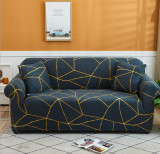 Husa universala, pentru canapea, pat, cu 2 fete de perna, bleumarin, 90x140 cm