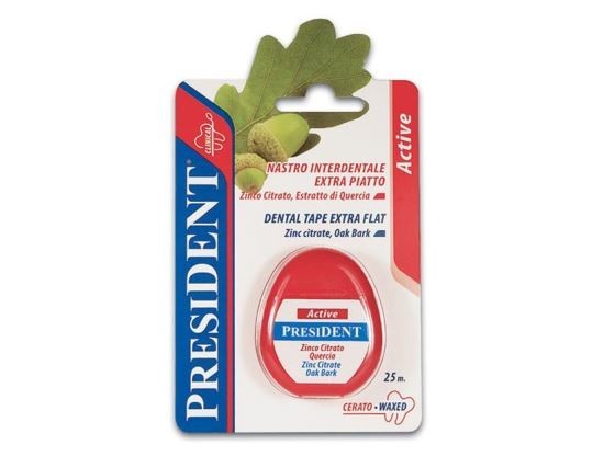 Ata dentara gingii inflamate PresiDent Active extras de Stejar 25 m Ata dentara gingii inflamate PresiDent Active extras de Stejar 25 m