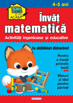 Scoala acasa - Invat matematica 4-5 ani PlayLearn Toys foto