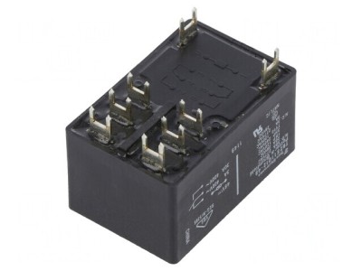 Releu electromagnetic DPDT 48VDC 30A T92 PCB foto