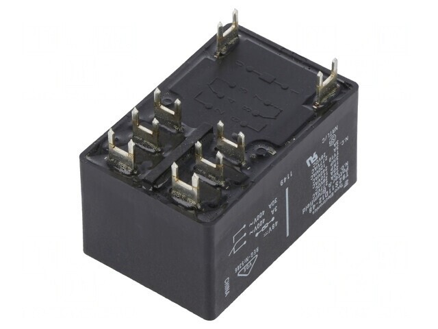 Releu electromagnetic DPDT 48VDC 30A T92 PCB