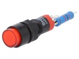 Comutator acţionat prin apăsare Poz 2 SPDT 0,5A 250VAC IP40