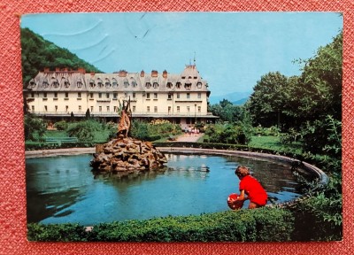 Calimanesti - Vedere din parc - Circulata, 1977 foto