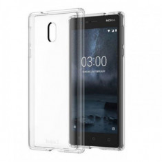 Husa de protectie silicon transparent ultraslim 0.3mm, Nokia 3