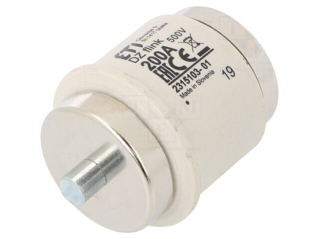 Siguranță Ardere Rapidă 200A 500VAC 250VDC