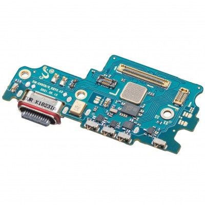 Placa cu Conector Incarcare - Microfon - Modul Cititor SIM Samsung Galaxy S21 FE 5G G990, Service Pack GH96-14548A foto