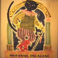 MOTANUL INCALTAT - Fratii Grimm - il. VAL MUNTEANU 1962