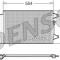 Condensator climatizare AC Denso, Ford Galaxy, 202006; Seat Alhambra, 06.2010, VW Sharan, 03.2010 motor 1,9 TDI; 2,0 TDI; 1,8 T/2,0/2,3; 2.8 V6