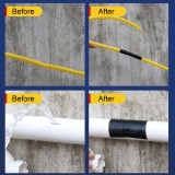 Cumpara ieftin Banda Adeziva pentru Etansare si Izolare Tevi si Recipiente, Super Puternica cu Lipici Foarte Rezistent, Utilizare Universala, 150 x 10 cm, Negru, CBD