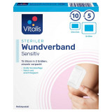 Cumpara ieftin Set 15 plasturi Vitalis sensitiv, 10 x 50 x 72 mm, 5 x 80 x 100 mm