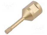 Freză burghiu diamantată 6mm M14 NOZAR DIAMANTWERKZEUGE Profi pentru ceramică și gresie, uscat, ad&acirc;ncime 35mm