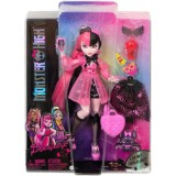 Papusa Monster High Draculaura cu animalut si accesorii, HHK51