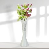 Vaza taiata cu laser - alba - 40 cm Best CarHome