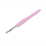 Croset cu maner din silicon dimensiune 6 mm Roz deschis