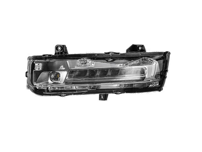 Lampa semnalizare fata FORD MUSTANG, 05.2018-, RapidAuto, fata, partea stanga, cu &amp;#39;lumina de zi&amp;#39; tip LED; cu lampa ceata fata; LED; Omologare