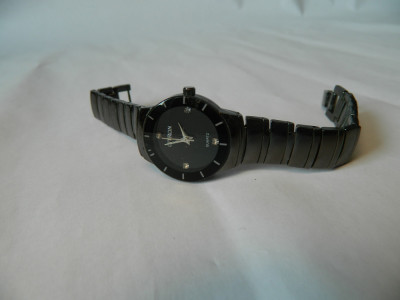 Ceas de dama CITRON negru , model clasic foto
