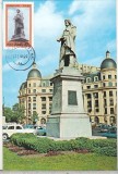 bnk fil Bucuresti - Statuia lui Gh Lazar - maxima Bucuresti 1980