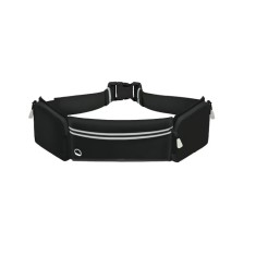 Borseta pentru alergat, 52 cm, textil, negru
