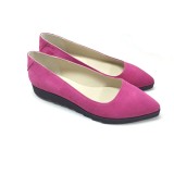 Balerini din piele Fuchsia Cora, 37