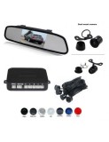 Senzori parcare cu camera video si display LCD de 4.3&quot; in oglinda T23 Gri