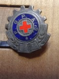 Insigna Crucea Roșie RPR
