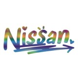 Cumpara ieftin Sticker Nissan Signature 2 , Autocolant Sport pentru Fanii Nissan
