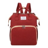 Rucsac Multifunctional pentru Mamici, Cyrax, cu Patut Pliabil si Baza de Schimbat, Rezistent la Apa, Capacitate Mare, Usor, Compartimente Multiple, Bu