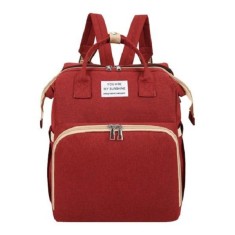 Rucsac Multifunctional pentru Mamici, Cyrax, cu Patut Pliabil si Baza de Schimbat, Rezistent la Apa, Capacitate Mare, Usor, Compartimente Multiple, Bu