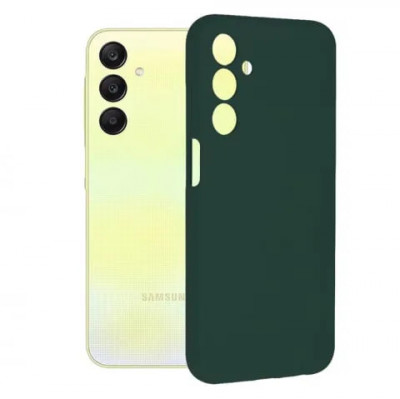 Husa Samsung Galaxy A25 5G Silicon Verde Slim Mat cu Microfibra SoftEdge foto