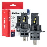 Set becuri LED Seria F25 ARGINTII FULL CANBUS H4/H19 54/58W 12V 24V AMIO-04703