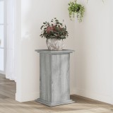VidaXL Suport de plante, sonoma gri, 33x33x60 cm, lemn prelucrat