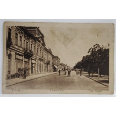 TURNU SEVERIN , STRADA VESTEI , CARTE POSTALA , INTERBELICA