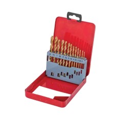 Set burghie &oslash;2.0-8.0mm HSS 13 bucati+ cutie metal, Raider 157107