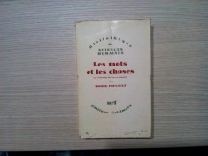 LES MOTS ET LES CHOSES - Michel Foucault - Editions Gallimard, 1966, 400 p.