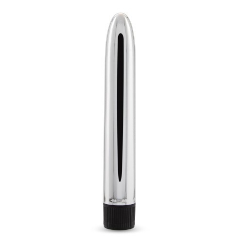 Vibratoare clasice - Crushious Vibrator Clasic Argintiu Neintimidant Discret cu Vibratii Ajustabile de la Murmur la Trepidatii Puternice