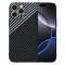 Husa slim carbon pentru iphone 16 pro max - protectie premium fibershell, stealth gray